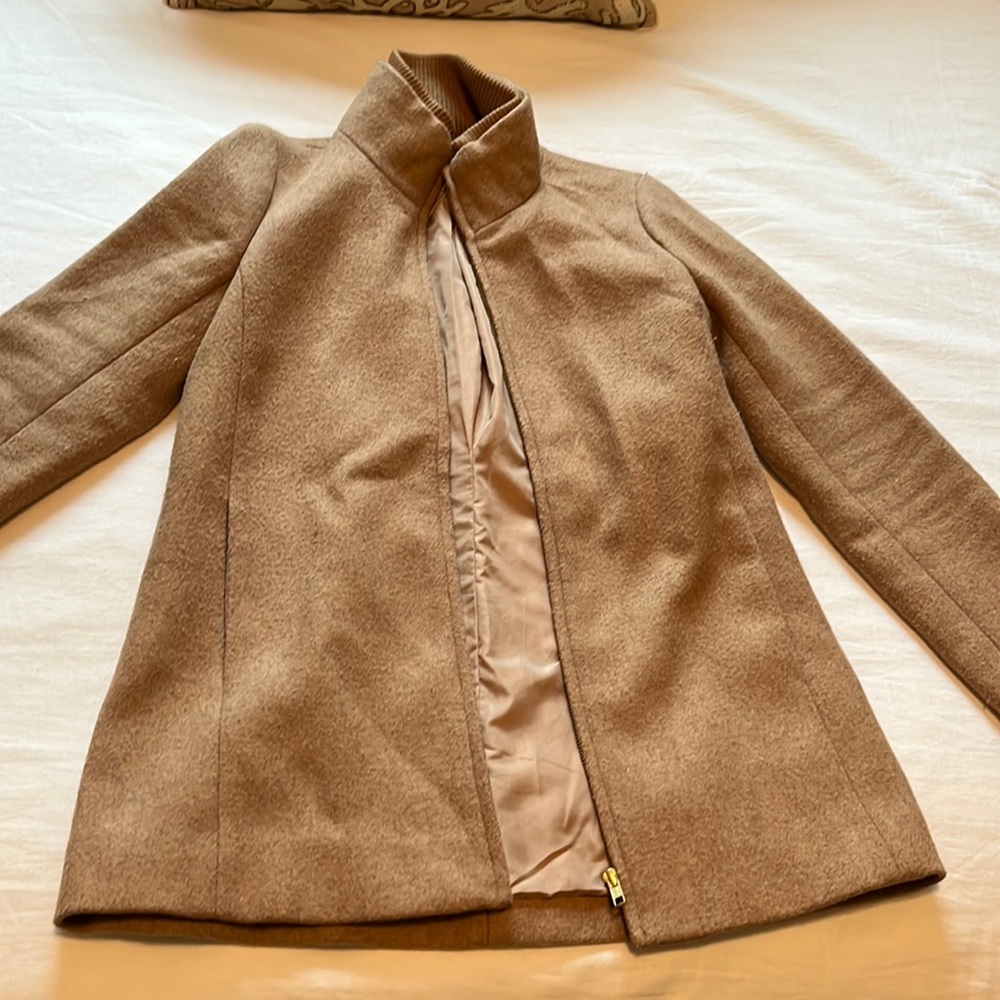 Jcrew camel coat